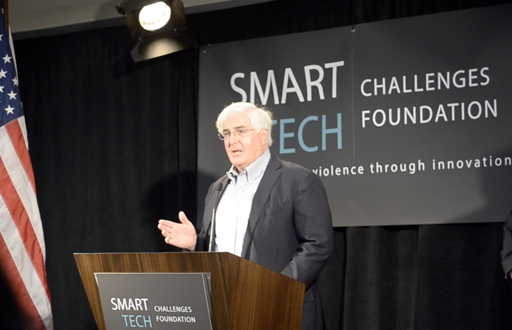 Smart Tech Challenges Foundation Founder Ron Conway at the Firearms Challenge launch in 2014.